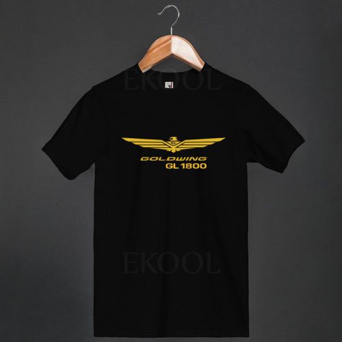 New honda goldwing gl 1800 logo black mens t-shirt shirts tees size s-3xl for sale