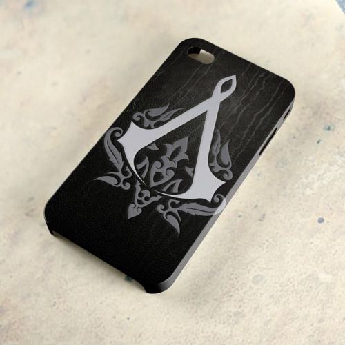 Assassin Creed Album Vintage Logo A29 3D iPhone 4/5/6 Samsung Galaxy S3/S4/S5
