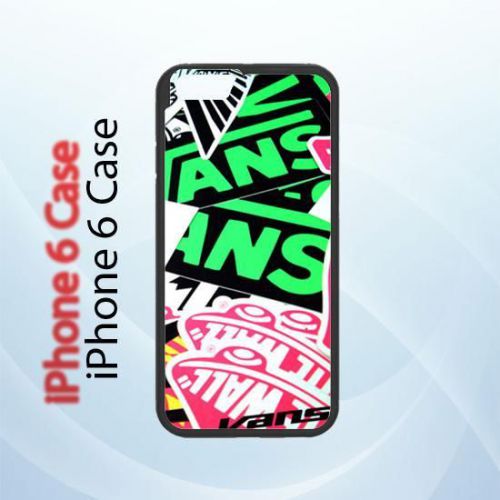 iPhone and Samsung Case - Vans of The Wall Sticker Green