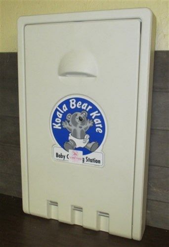 Koala Bear Kare Baby Changing Station Wall Mount Vertical Bathroom Restroom b