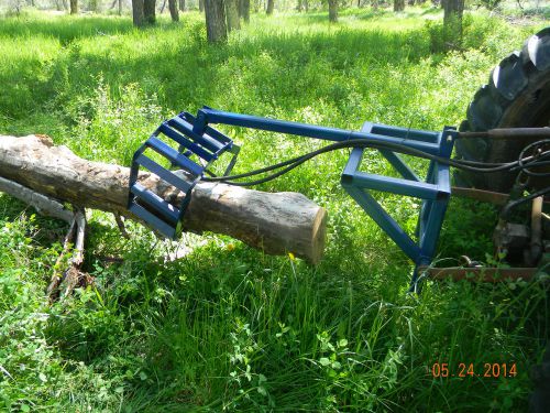 Plans to make a hydraulic log grapple for category 1 3pt hitch, tractor mounted for sale