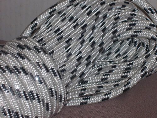 Double braid polyester 5/8&#034;x 125 feet arborist rigging tree bull rope line for sale