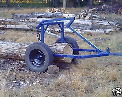 Plans to build a log arch/log skidder for small tractor/ATV