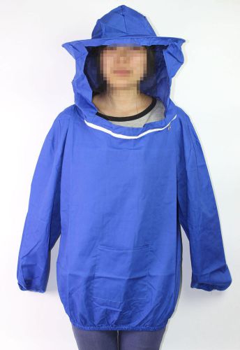 Exquisite universal size sapphire beekeeping jacket veil bee equipment 1 piece for sale
