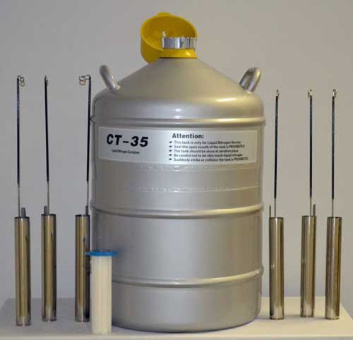 Ct-35 liquid nitrogen semen tank for sale