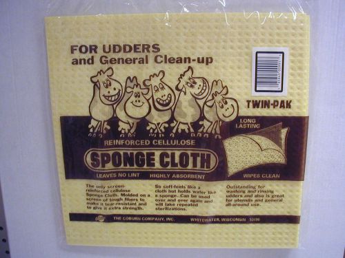 Udder Sponge - Sponge Cloth - for Udders and General Clean-Up - 2pk.