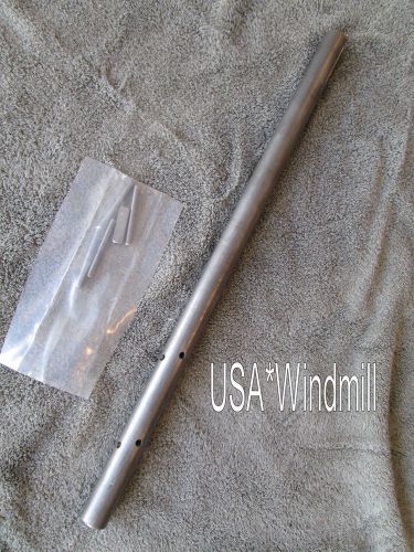 Aermotor Windmill Main Shaft for 8ft A502 &amp; A602 Models, A619 w/ A505 pins