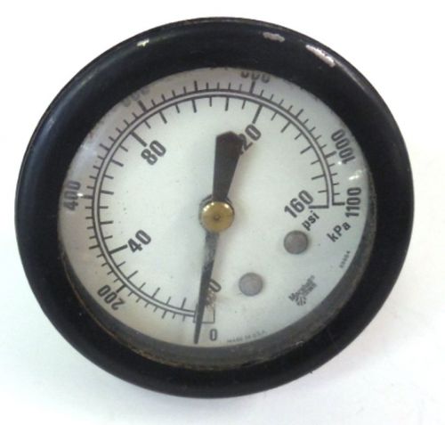 Marshall town pressure gauge 0-160 psi , 2 1/4 diameter for sale