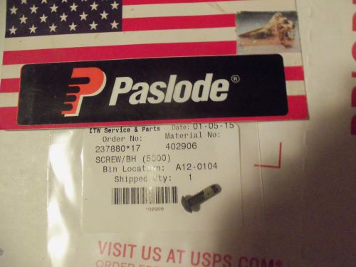 &#034;new&#034; paslode  part # 402906  b.h.s.c.s. 10-32 x 5/8&#034; for sale