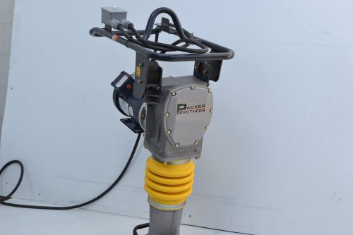 Packer brothers rammer tamper jumping jack electric 110 volt compactor pb78 for sale