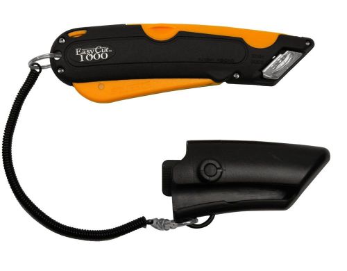 12 complete units easy cut 1000 orange safety box cutter knife; easycut for sale