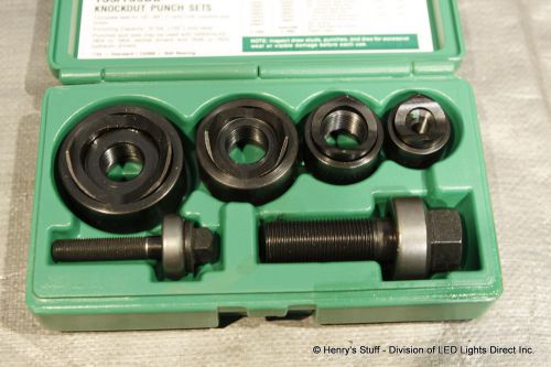 Greenlee knockout punch set - 735bb - sku1021 for sale