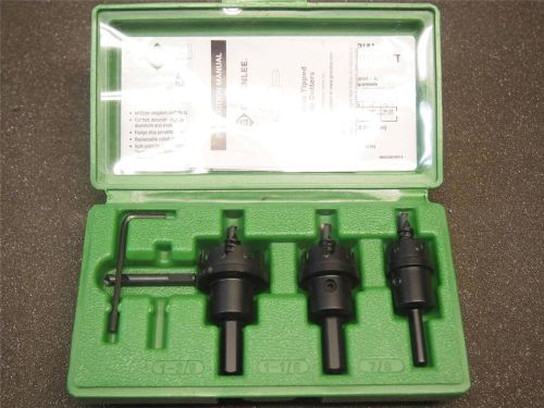 Greenlee 635 carbide-tipped hole cutter kit for sale