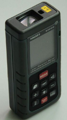 Handheld Laser Distance Meter Range Finder Spirit Level 100Meters 328Ft MS6400