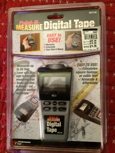 Point N Measure Digital Measuring Tape