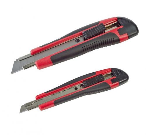 2pc snap off blade knife handles only tradesman knife holder blades removed for sale