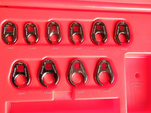 Matco tools 10pc metric crowfoot wrench set  exc plus for sale