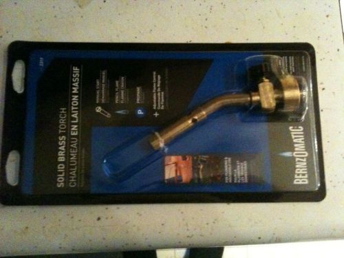 propane torch bernzomatic brand new never been opened pencil flame 2313 BRASS