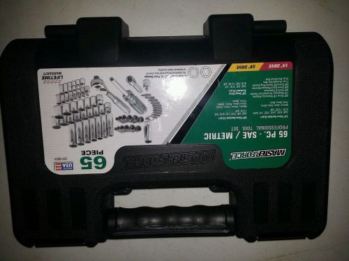 MasterForce 65-Piece Professional Tool/Socket Set - Made in USA