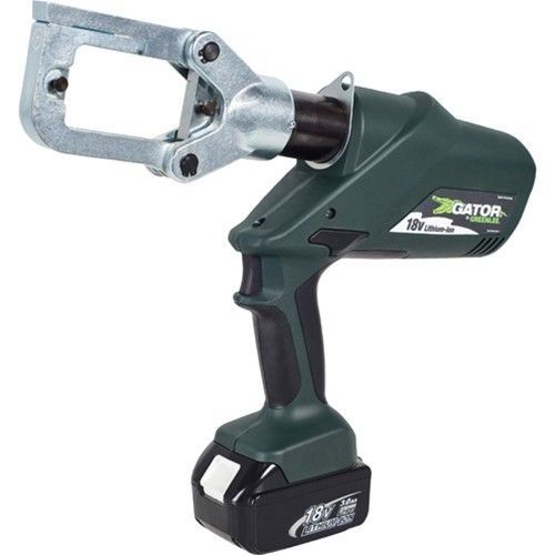 Greenlee eccxl11 gator-plus battery-powered l series 6-ton ccxl tool w/120v chrg for sale