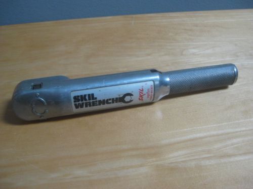 SKIL CORDLESS POWER WRENCH WITHOUT CHARGER UNTESTED SILVER METAL