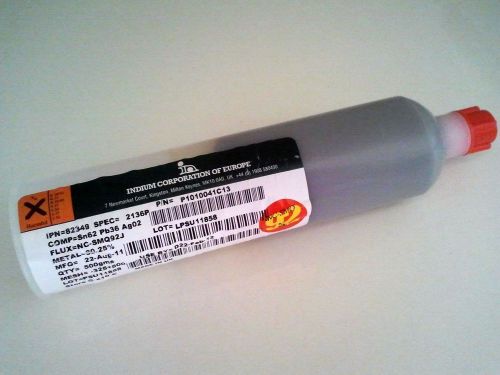 Indium solder paste tin ointmen sn62 pb36ag02 flux nc-smq92j 500g tube90.25% 1lb for sale