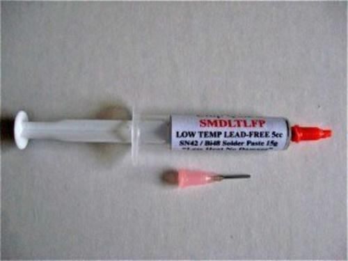 Bryant Freeman SMDLTFP Low Temperature Solder Paste Toys Lead-free