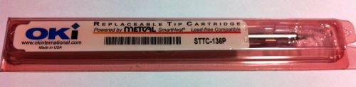 Metcal sttc-136p soldering tip for mx-rm3e &amp; mx-500 new! for sale