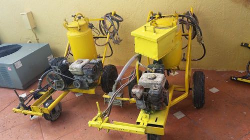 Kelly-creswell striping machines for parking lots and roads (2) for sale