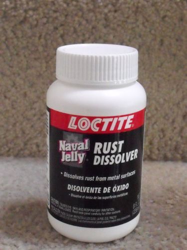 *new*loctite naval jelly rust dissolver 8 oz dissolves rust from metal surfaces for sale
