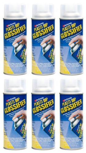 Performix plasti dip glossifier case of 6 11oz rubber enhancer spray new for sale
