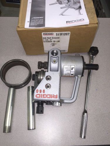 NEW IN BOX RIDGID 960 ROLL GROOVER 91207  1 1/4-6&#034;