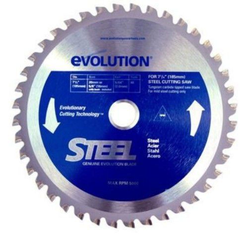 Evolution tct 7-1/4&#034; steel-cutting saw blade - 185bladest for sale