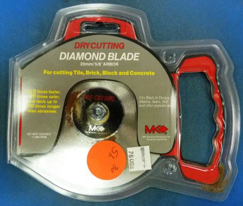 Mk diamond 140277 mk 404cr 4&#034; continuous rim supreme diamond tile saw blade, new for sale