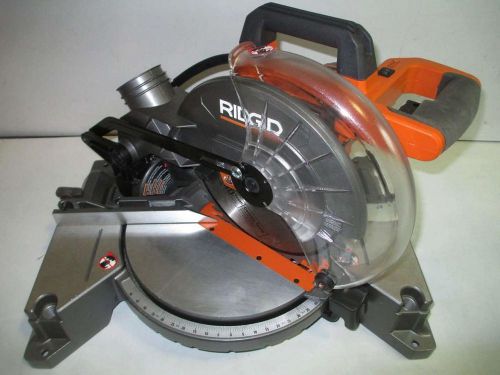 Ridgid factory reconditioned 10&#034; miter saw zrr4110 for sale