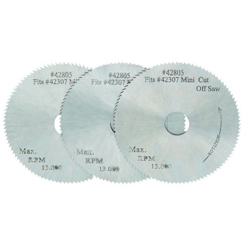 6pc 2&#034; 100tooth cut-off blades2&#034; for mini high precision bench top cut-off saw for sale