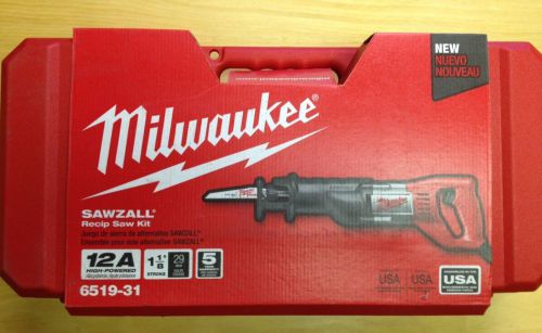 Milwaukee 6519-31 12 Amp Sawzall Reciprocating Saw Kit