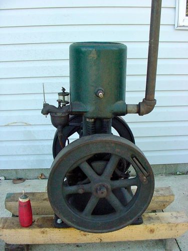 London ontario vertical hit miss gas engine --nice--original--no--reserve--!!!! for sale