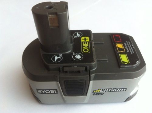 Genuine ryobi p104 18v one + high capcity battery 45wh for sale