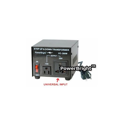 Power bright 300w step up / down voltage transformer for sale