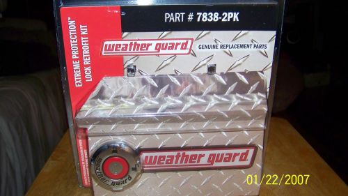 ~NEW~ Weather Guard 7838-2pk lock kit ~NEW~