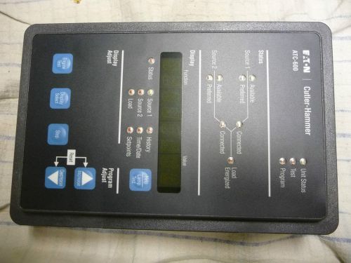 Cutler hammer eaton atc-600 nema transfer switch controller for sale