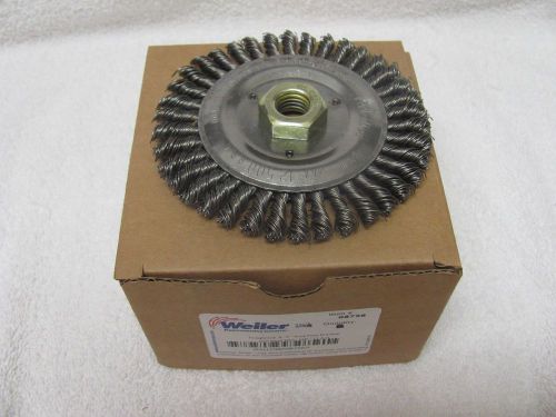 Weiler dualife stb-538 stringer bead twist knot wire wheel - 08756- qty-5 for sale