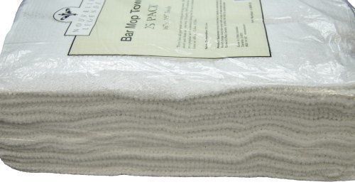 New commercial grade bar cgb139 mop towels 25-pack for sale