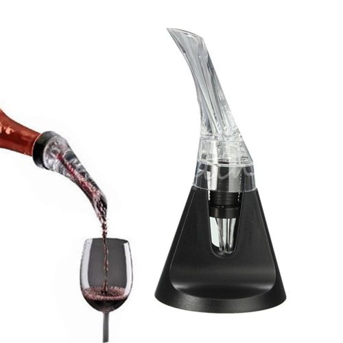 Essential Set Quick Aerating Pourer Spout Decanter Red Wine Mini Travel Aerator