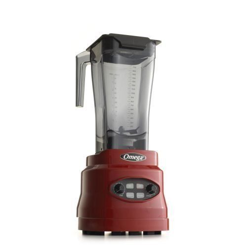 NEW Omega BL630R 3-HP Variable Speed Blender  64-Ounce  Red