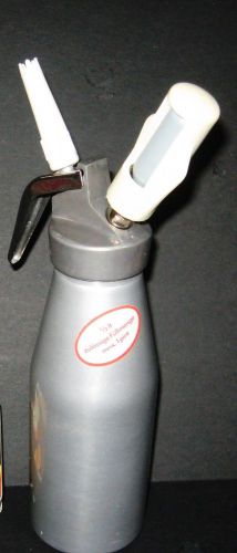 iSi Easy Whip Aluminum Whipped Cream Dispenser Gourmet Whipper ~118