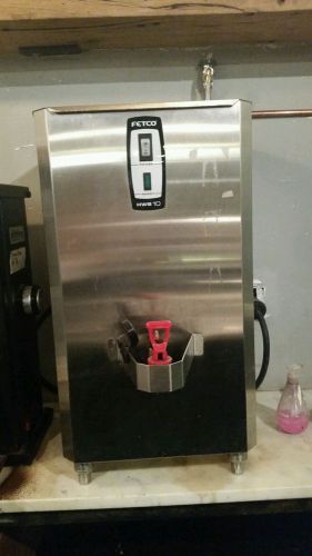 Used fetco hwb-10 hot water dispenser 10 gallon - 10 for tea for sale