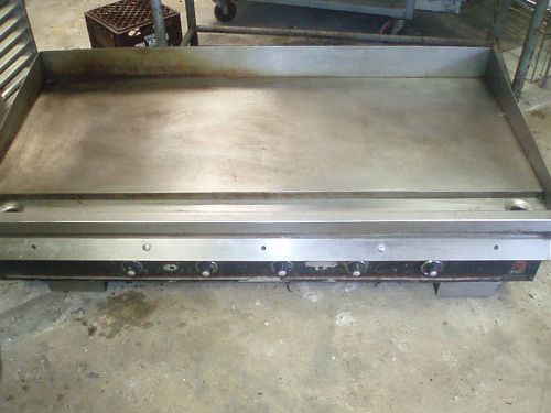5 FT WOLF KEATING MIRACLEAN GAS GRILL GRIDDLE RESTAURANT 24X60&#034; SURFACE BAR