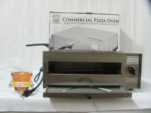 Bakers and Chefs Commercial 12&#034; Counter Restaraunt Stainless Steel Pizza Oven